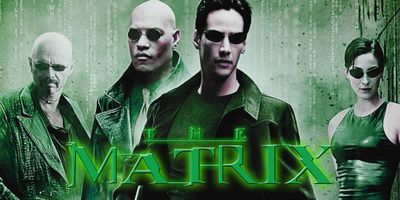 Screenshot z filmů Matrix. 