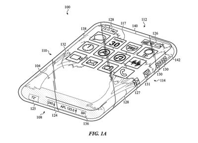 Patent Apple iPhone ukazuje nedostatek tlačítek nebo portů