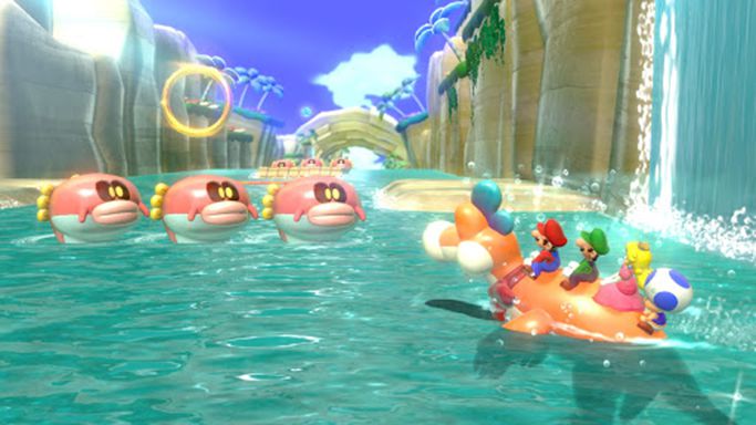 Screenshot z hry Super Mario Bros.