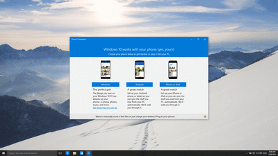 Windows 10 Android iOS