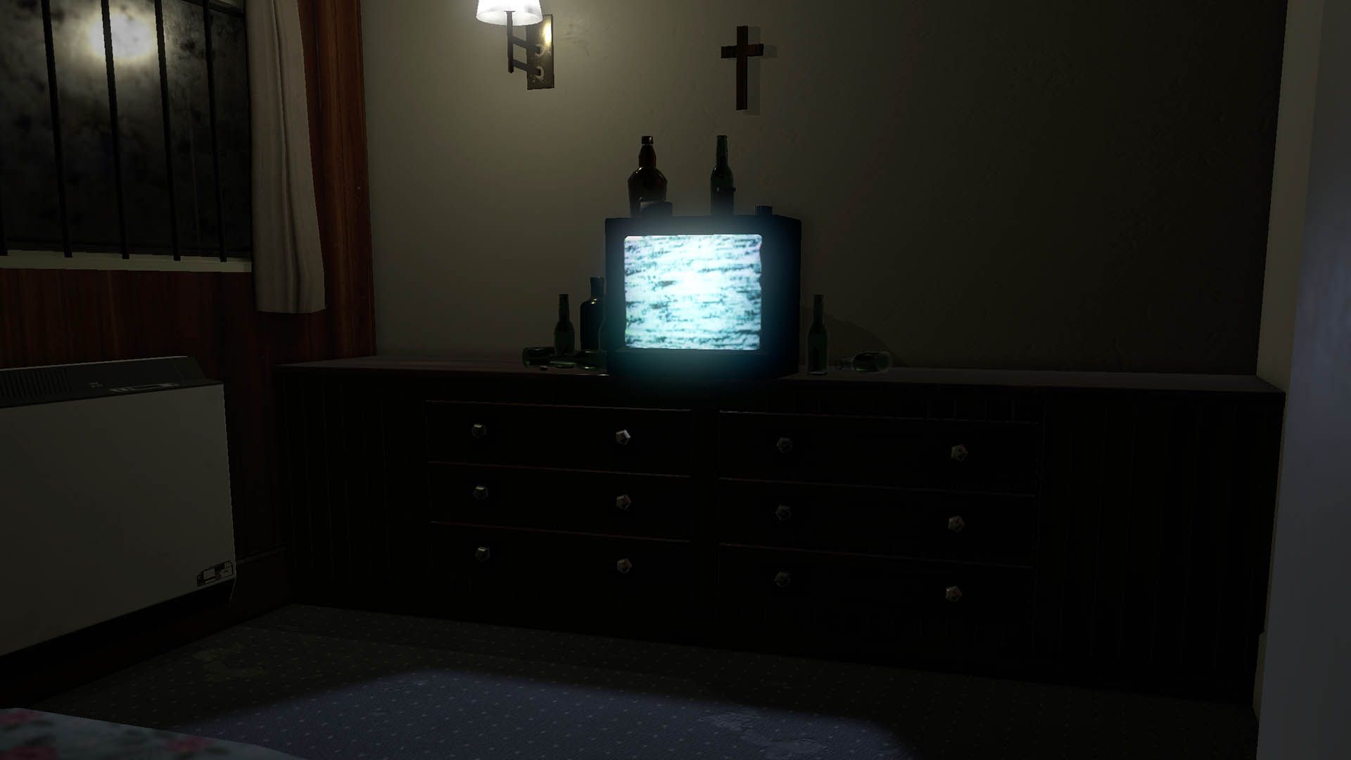 Screenshot z Židle v místnosti (hra VR)