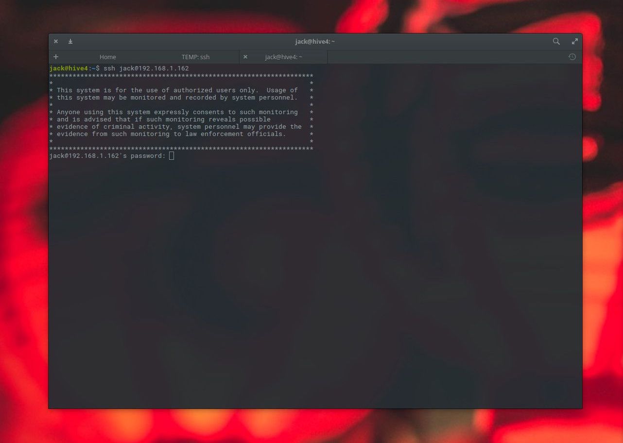 Přidání bezpečnostního přihlašovacího banneru pro Ubuntu Server 18.04.