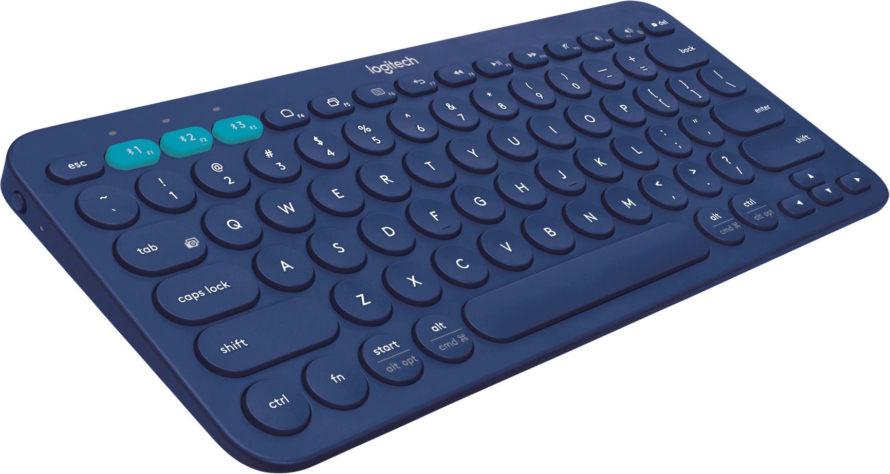 Logitech, klávesnice Bluetooth, klávesnice Logitech K380 BTY3 Blue