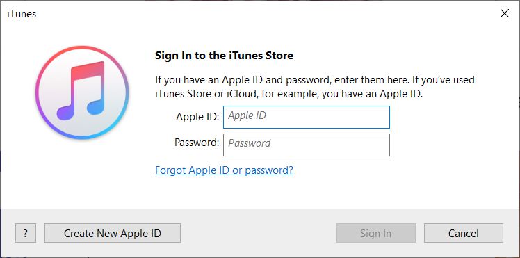 Zadejte Apple ID a heslo pro vaše předplatné Apple Music