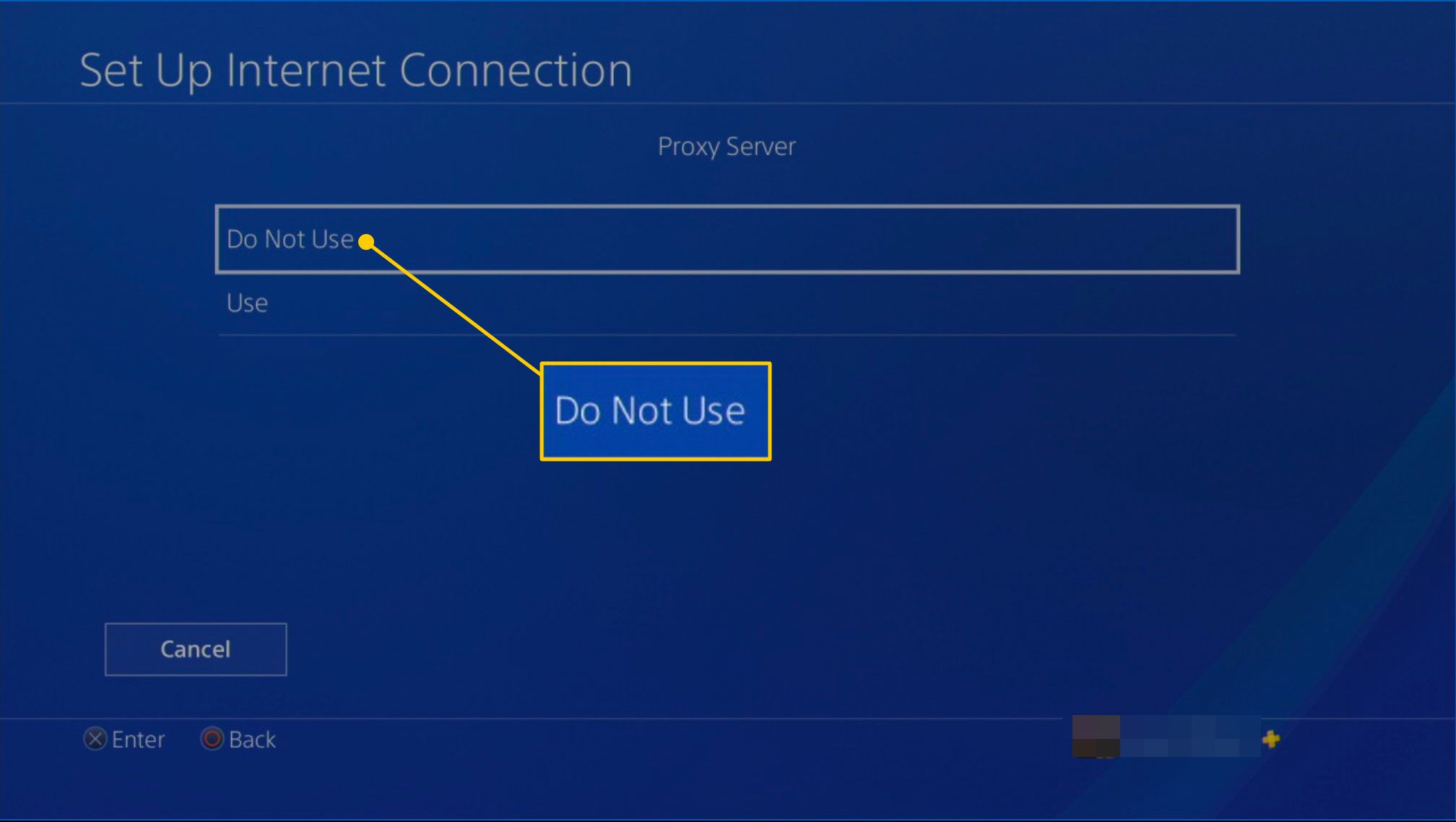 Nastavení serveru proxy na PlayStation 4