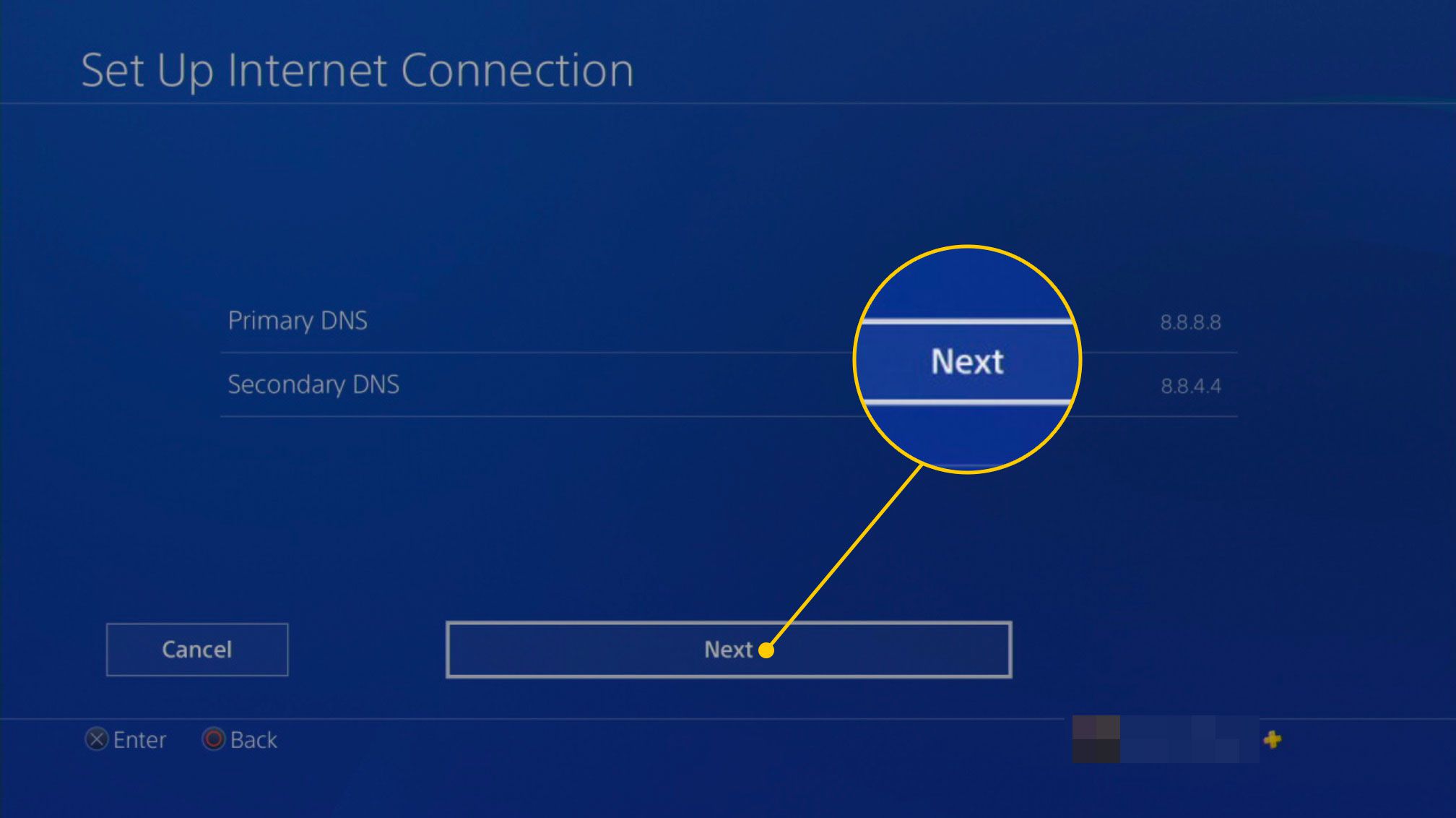 Vlastní nastavení DNS na PS4