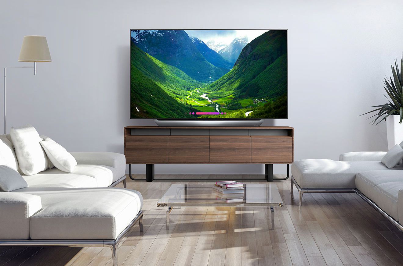 LG C8 OLED TV s integrovaným Google Assistant