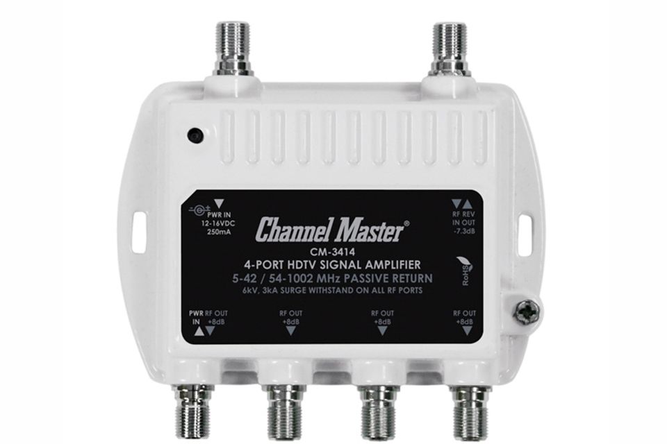 Channel Master RF Antenna Distribution Amplifier