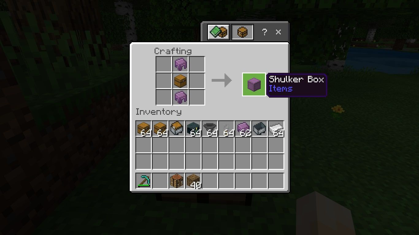 Shulker Box v Minecraftu