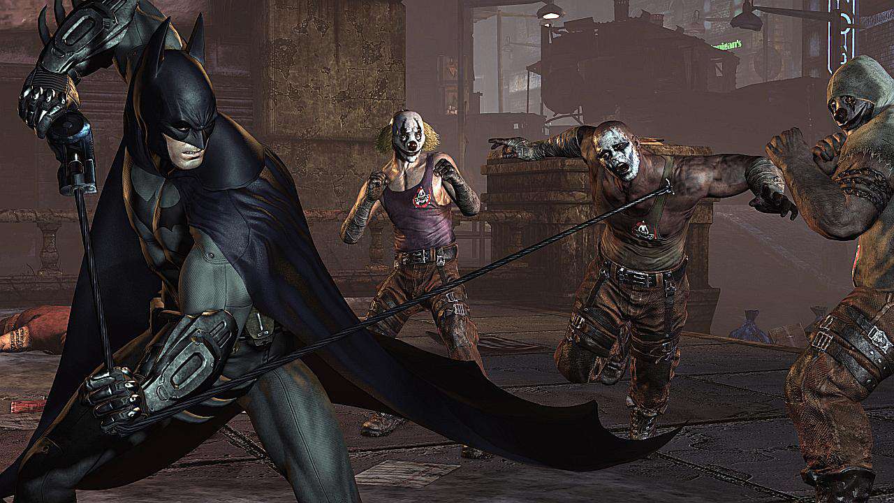 Snímek obrazovky Batman Arkham City