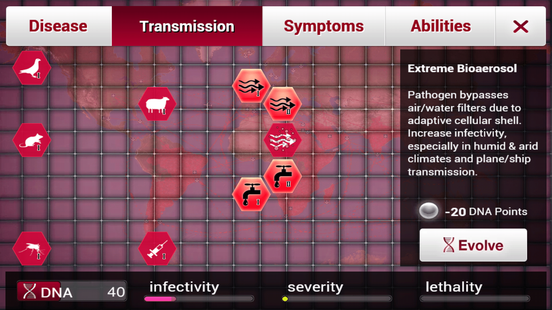 Screenshoty k Plague Inc