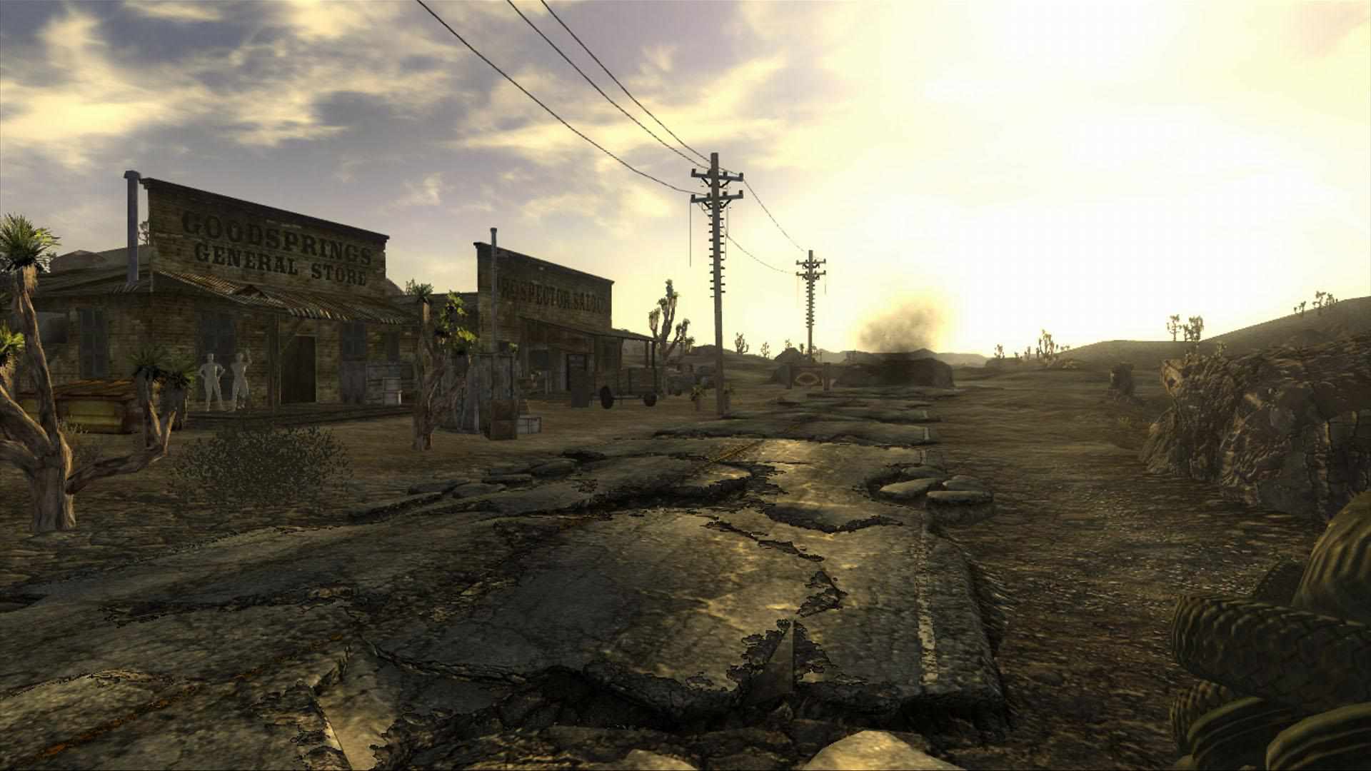 Mimo obecný obchod Goodsprings ve Falloutu: New Vegas
