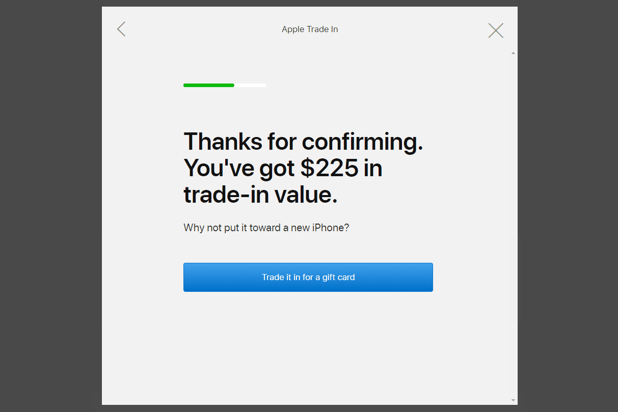 Hodnota pro iPhone od společnosti Apple Trade In