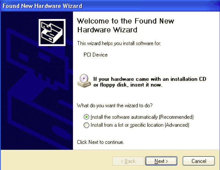 Windows 10 Found New Hardware Wizard