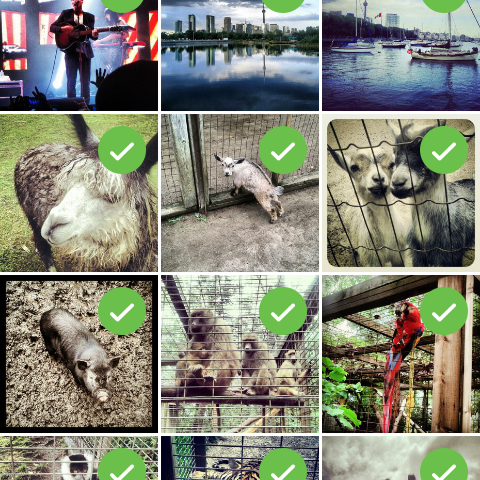 Úpravy umístění na Instagramové fotografické mapě