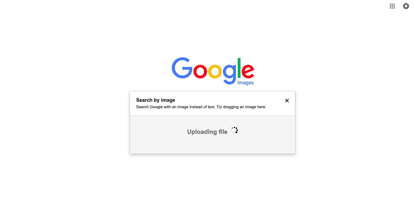 Vyhledávání obrázků Google nahrávání obrázku