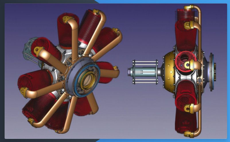 Nástroj pro návrh FreeCAD a prohlížeč souborů STL