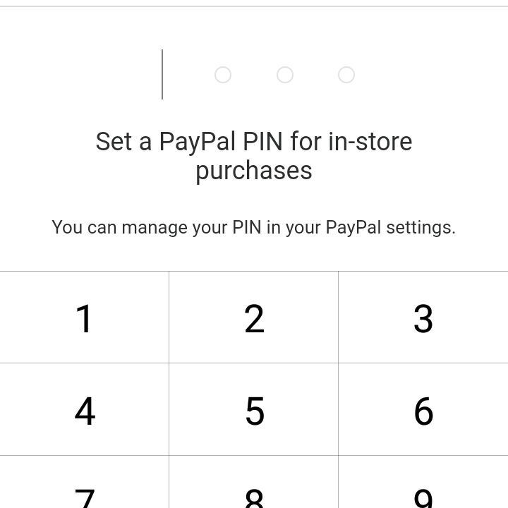 Nastavte PIN PayPal