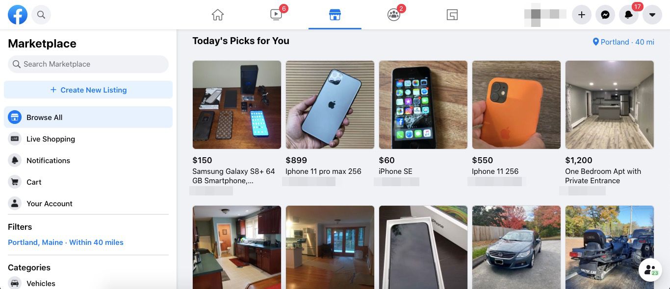 Facebook Marketplace