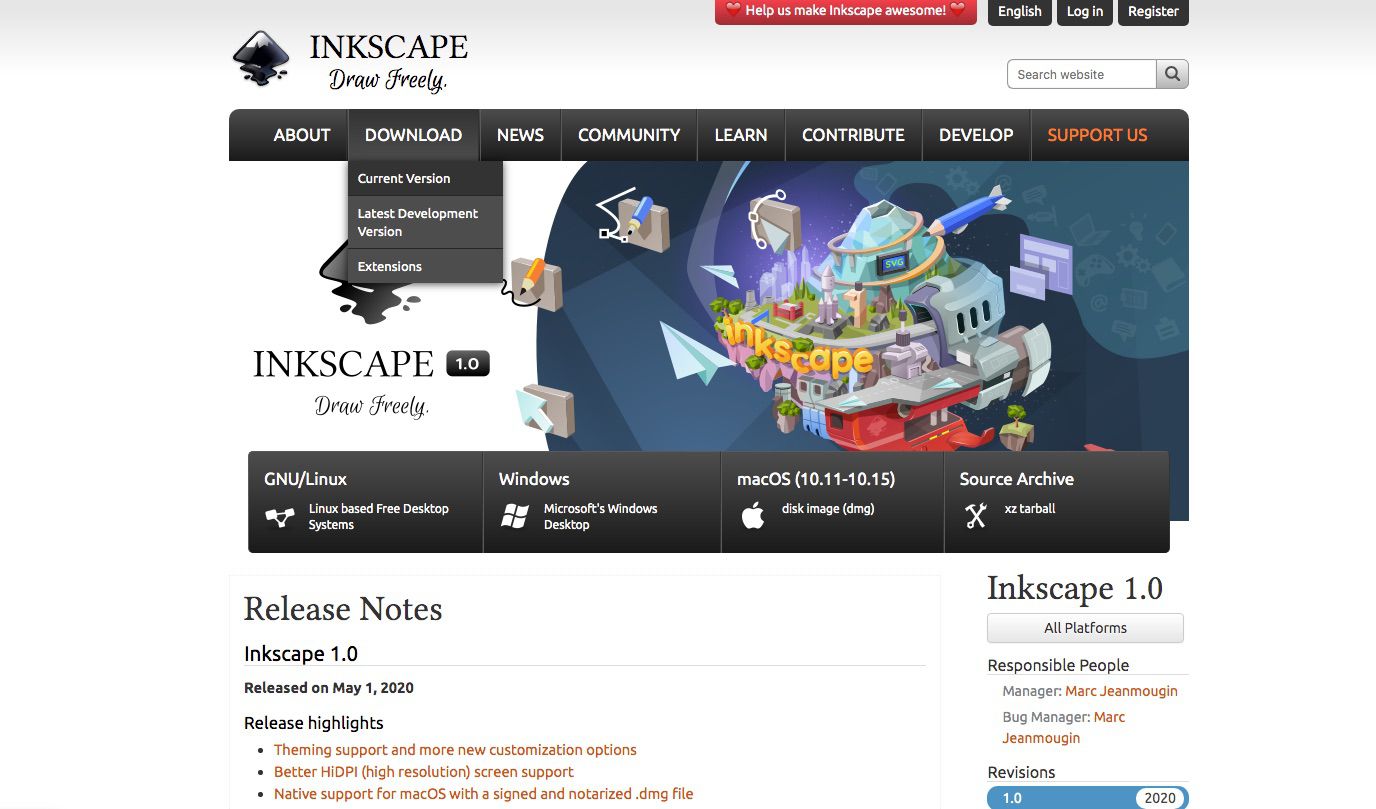 Stáhněte si Inkspace z webu Inkspace