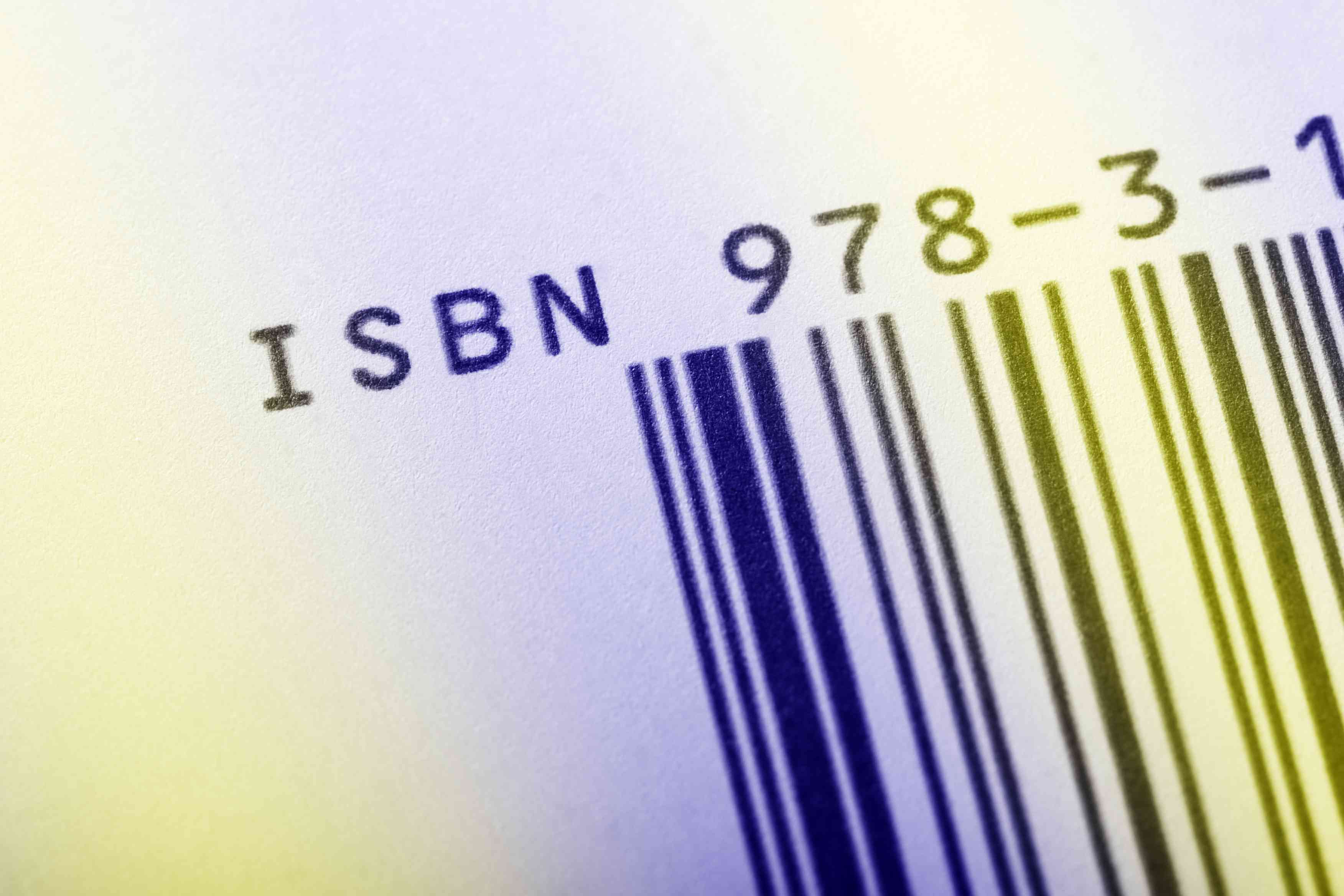 Kód ISBN na knize