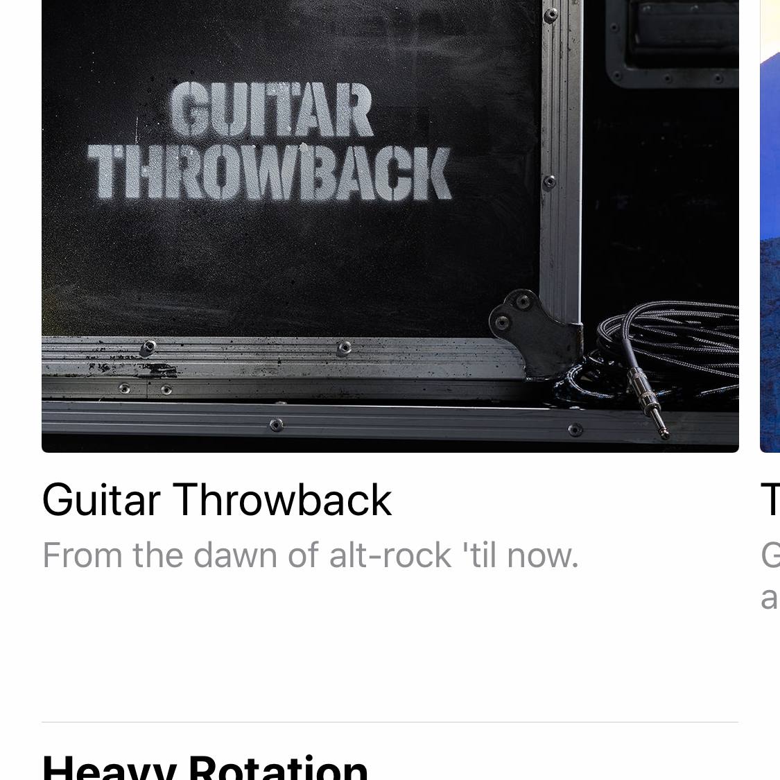 Snímek obrazovky karty Pro vás v Apple Music na iPhone