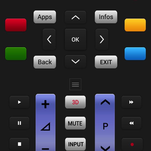 Aplikace LGeeRemote pro iPHone