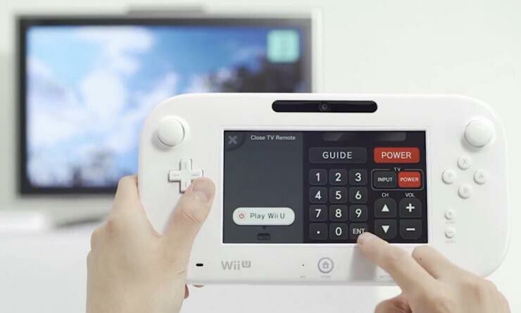 Wii U budete moci používat jako dálkový ovladač k televizoru
