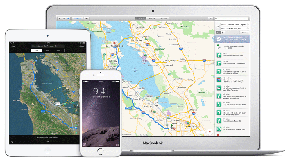 Apple Maps App 56a4490d3df78cf772819487