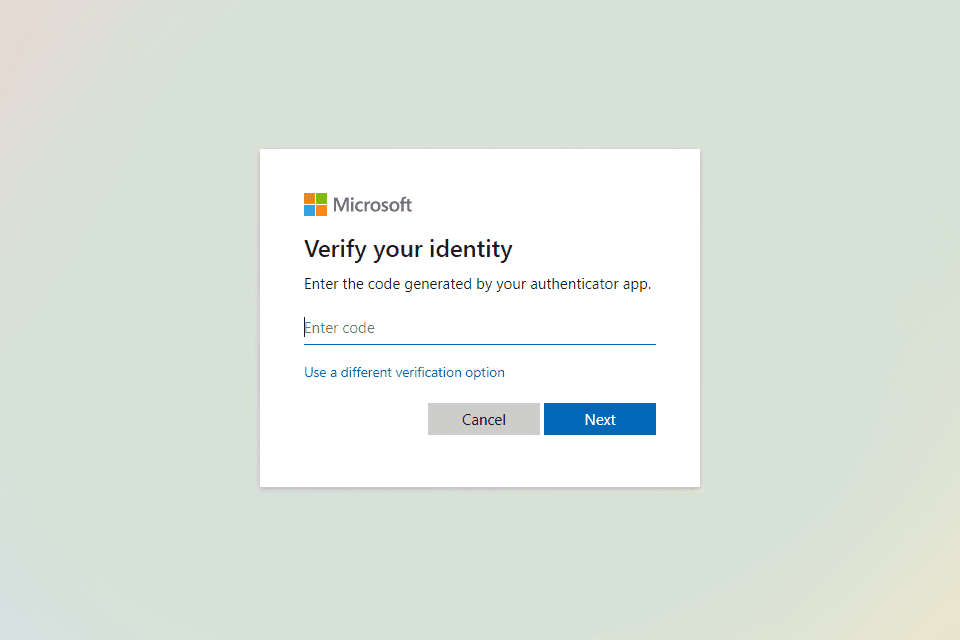 Při resetování hesla k účtu Microsoft ověřte svou stránku identity