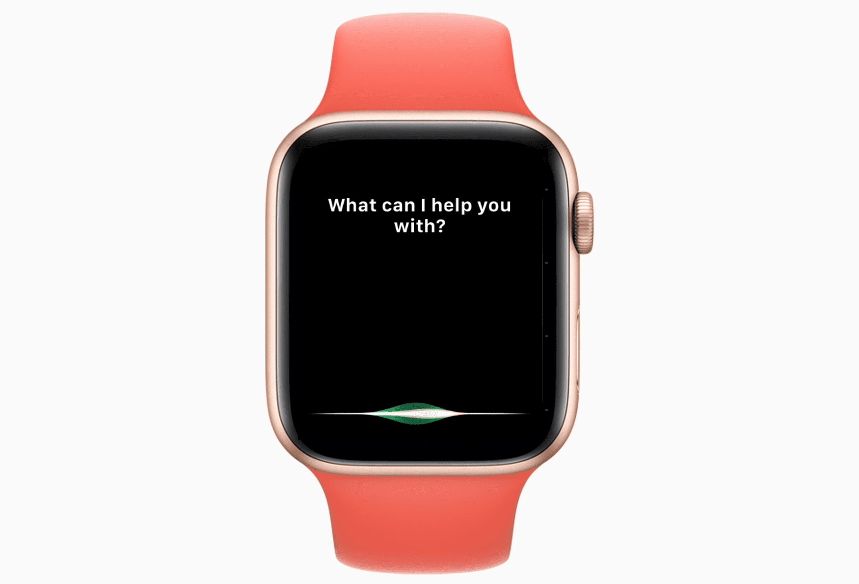 Fotografie hodinek Apple se Siri