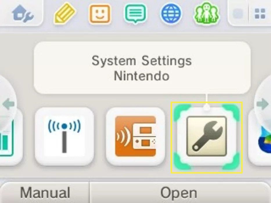 Nastavení systému v nabídce Nintendo 3DS Home