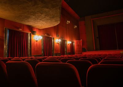 Inside impero cinema, Central region, Asmara, Eritrea ...
