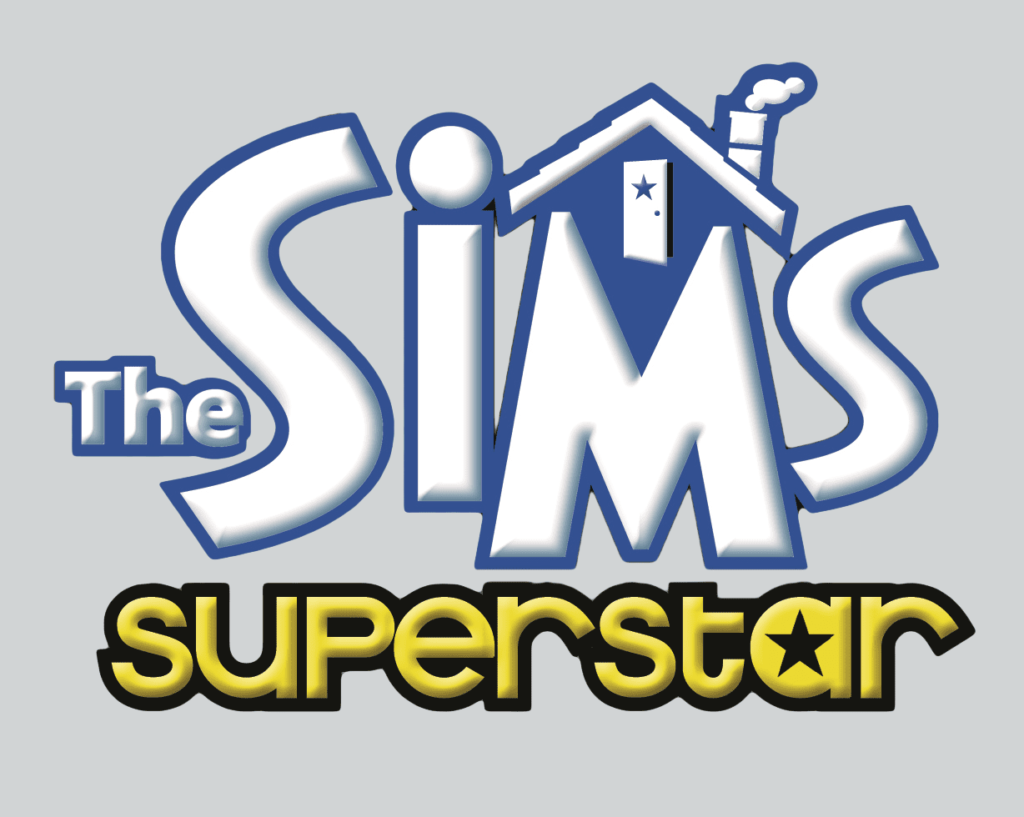 The Sims Superstar Logo 58b7b77c5f9b588080e66d52