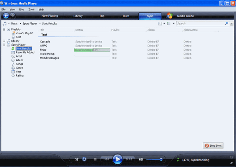 Windows Media Player 11 Sync Playlists 56a67ecd5f9b58b7d0e33f8d
