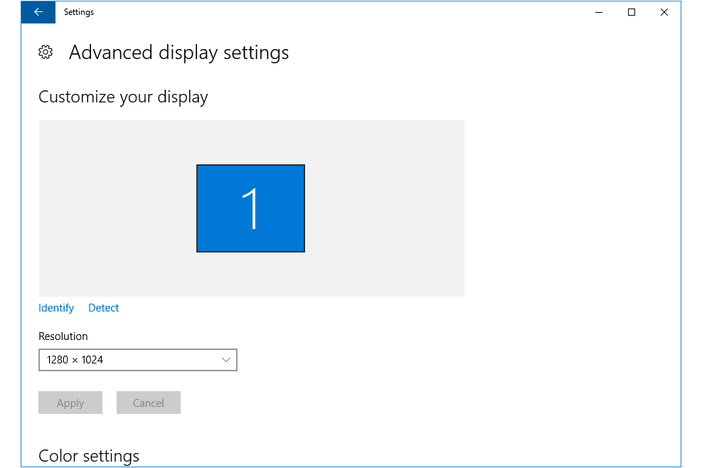 advanced display settings windows 10 58f4ff273df78cd3fc60c764