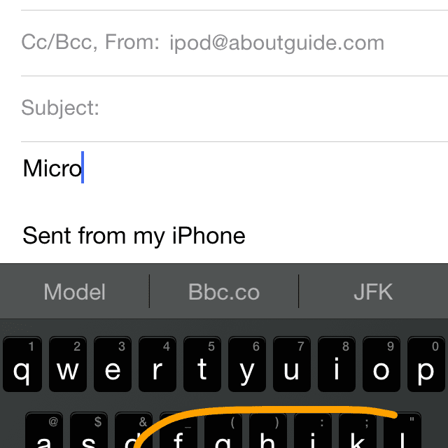 nainstalovat novou klávesnici na iphone