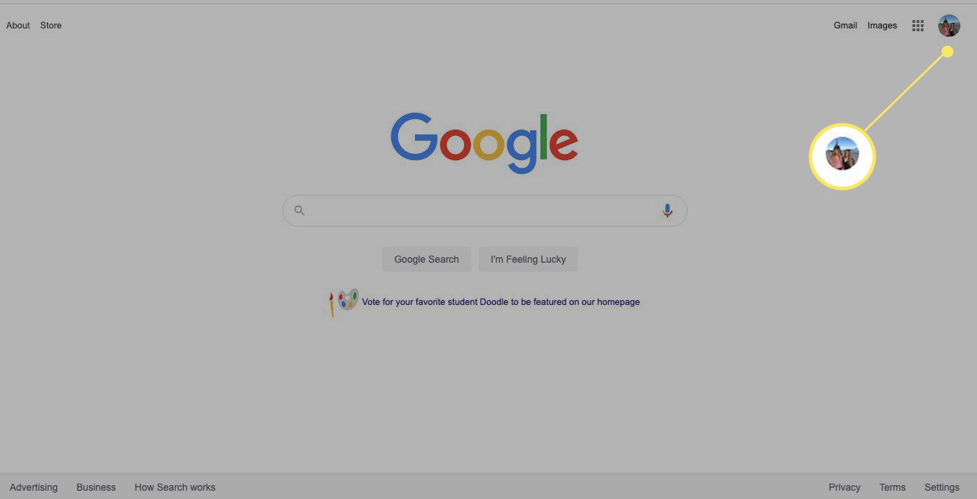 Miniatura obrázku Google na stránce vyhledávání Google