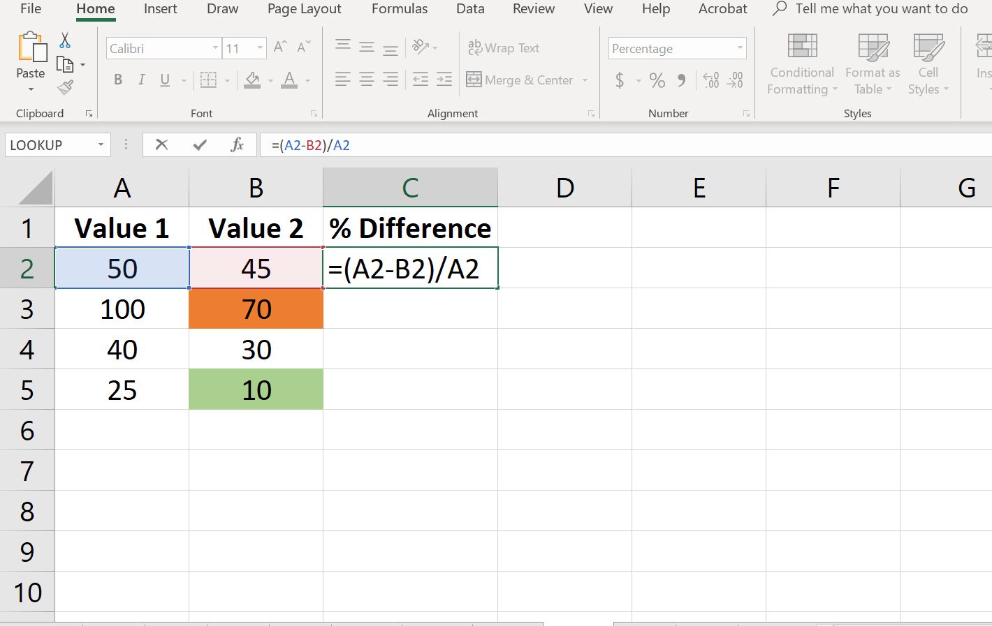 How To Count Conditional Formatted Cells In Excel