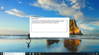 Chyba Code 31 na ploše Windows 10