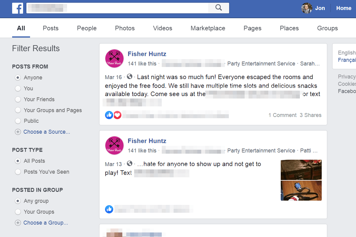 Facebook hledá telefonní číslo