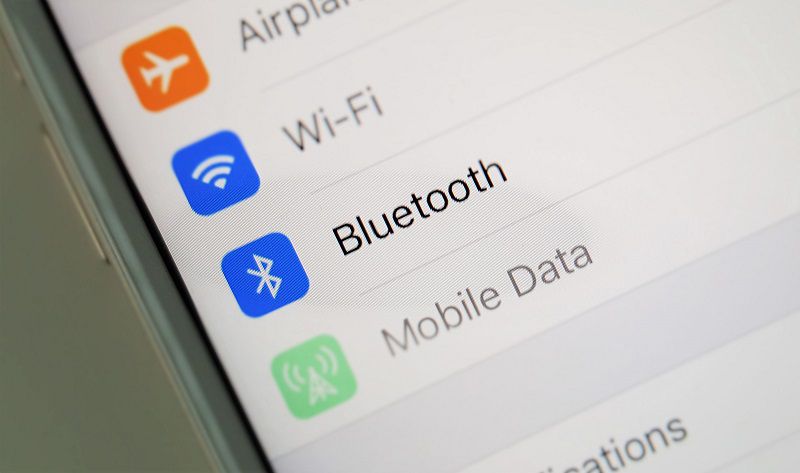 Nastavení Bluetooth zařízení iPhone