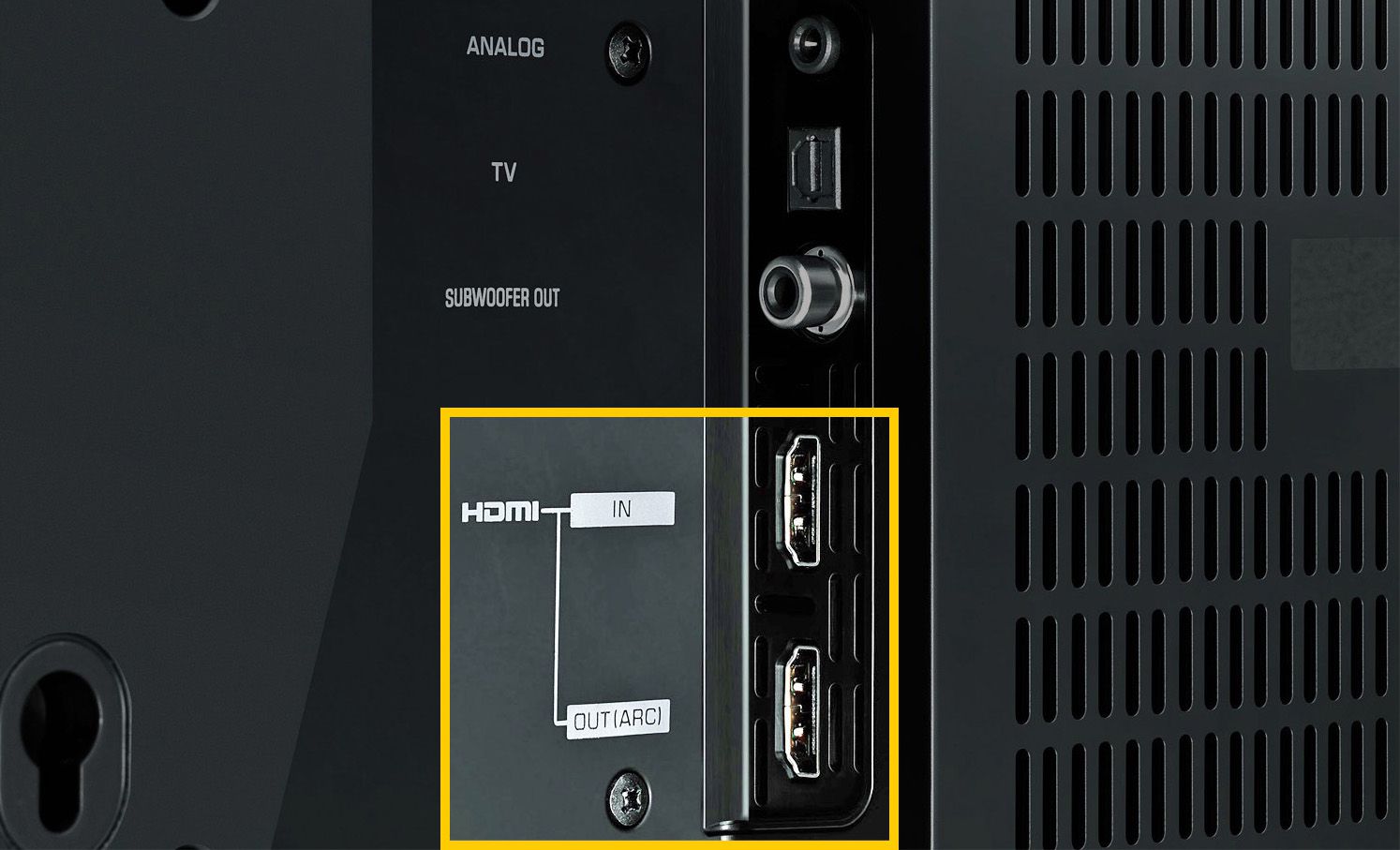 Zvuková lišta Yamaha YAS-108 s připojením HDMI-ARC