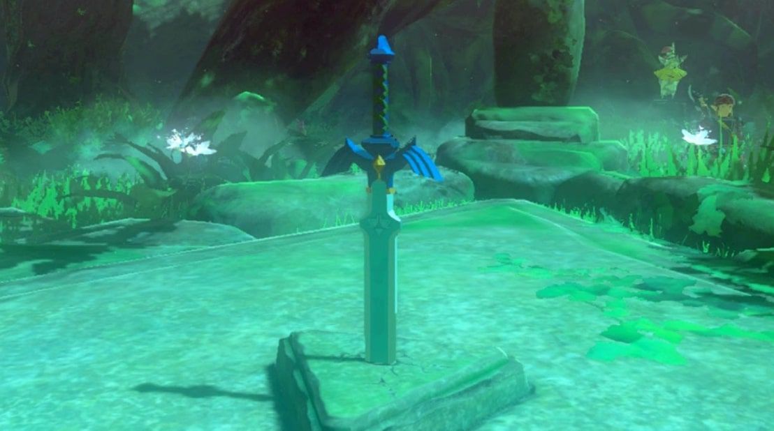 Master Sword in Zelda BOTW