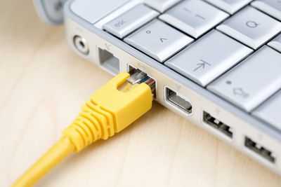 Počítač připojený přes Ethernet