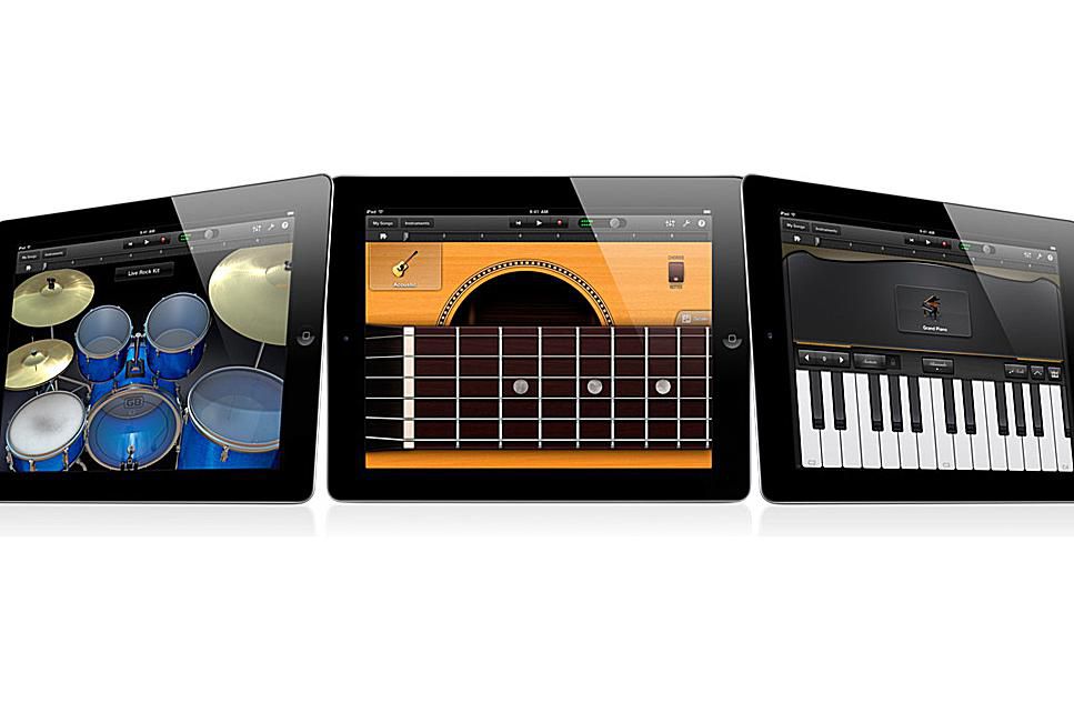 Aplikace Apple iPad 2 GarageBand