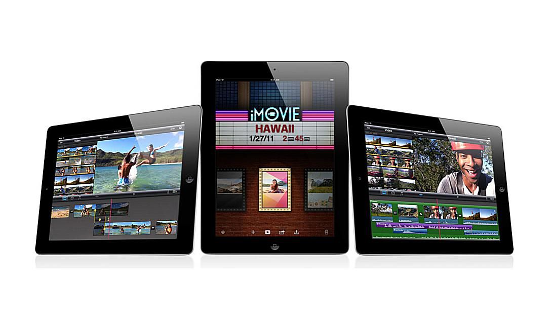 Aplikace Apple iPad 2 iMovie