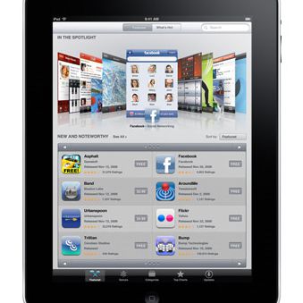 Obchod s aplikacemi pro iPad