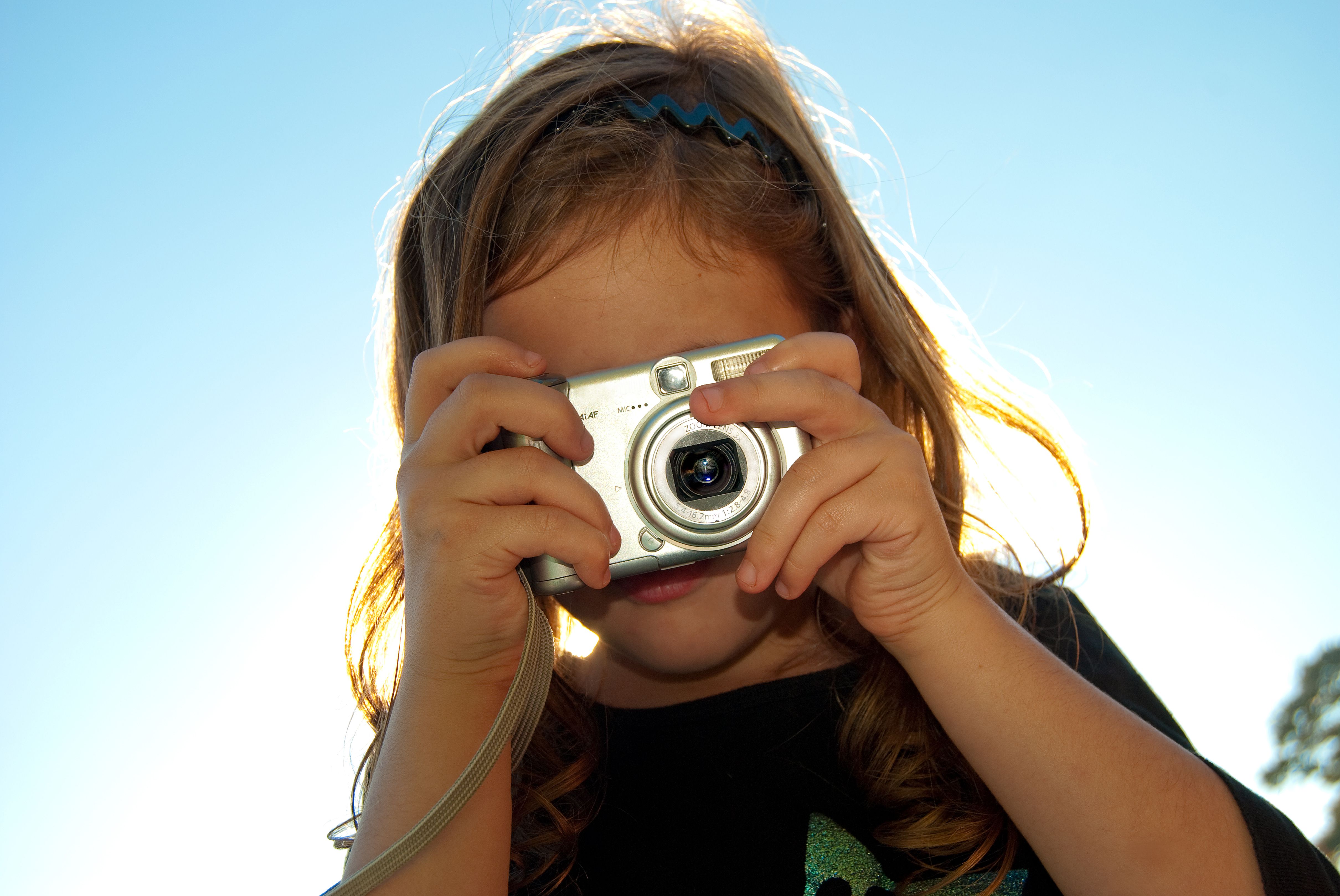 5 letá dívka fotografování
