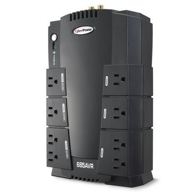 CyberPower CP685AVR-G AVR Series UPS 685VA 390W Compact